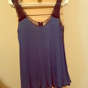 NWT Free People Blue Tank top